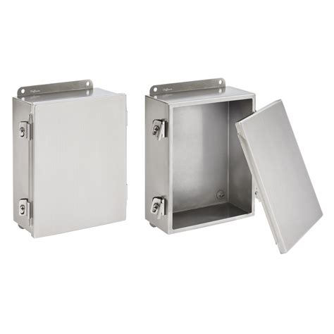 stainless steel screw cover junction box|4x4 nema 3r junction box.